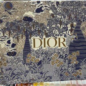 Dior Navy and Gold Decorative Empty Box